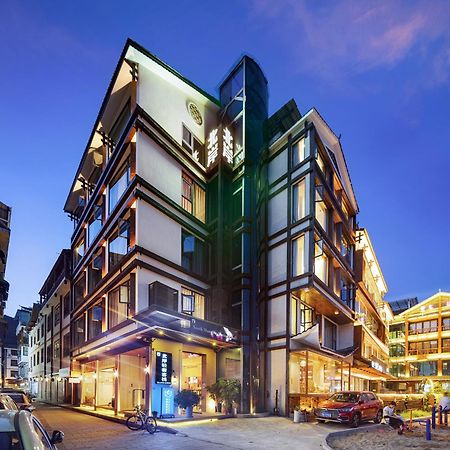 張家界武陵源北岸輕奢客棧 森林公園店 Hotel Zhangjiajie Exterior foto