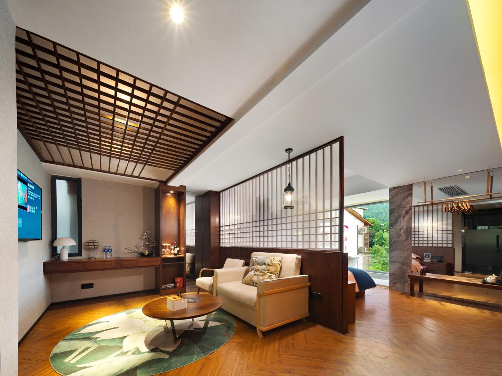 張家界武陵源北岸輕奢客棧 森林公園店 Hotel Zhangjiajie Exterior foto